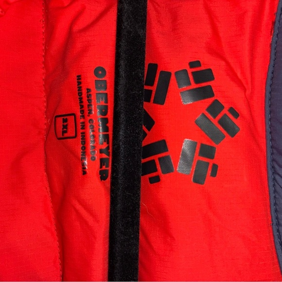 Obermeyer Men's Dark Blue Puffer Jacket - Picture 8 of 9